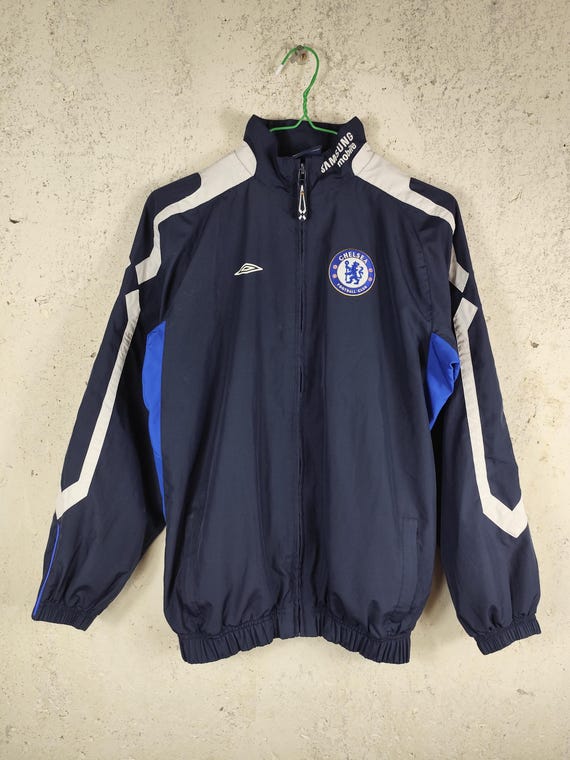 2005-07 Chelsea Umbro Track Jacket Navy Blue Size YXL - Etsy Canada
