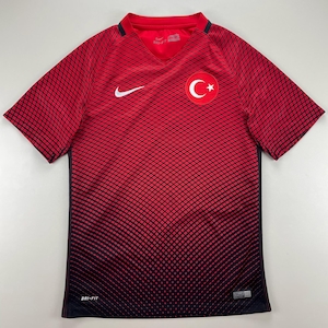Turkey 2016-17 National Team Home Jersey Men&#39;s Small Size