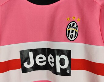 Maillot Et Short Juventus Pogba 10 – Extérieur Rose 2015/16 Neuf Avec étiquettes