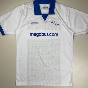 Camiseta de visitante del St Johnstone 2005-06: Camiseta de fútbol escocesa excepcional, talla S