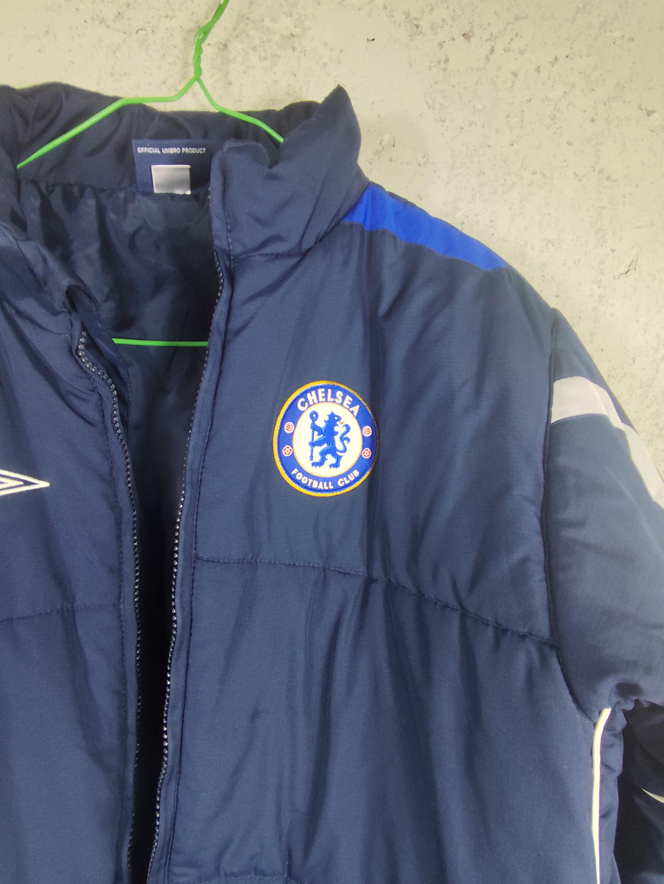 Vintage 2005-06 Chelsea Umbro Padded Bench Coat Kids YXL 158 Cm - Etsy