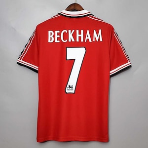 Manchester Beckham Retro 1998 Heim-Trikot
