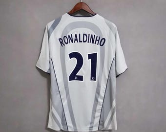 Paris Ronaldinho 2001 2002 Away Jersey