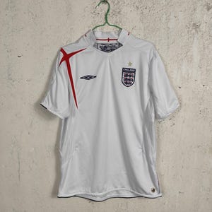 maillot umbro England Extérieur 2004-2006 homme taille XXL rouge shirt