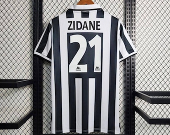 Juventus Zidane retro thuisshirt 1995 1997