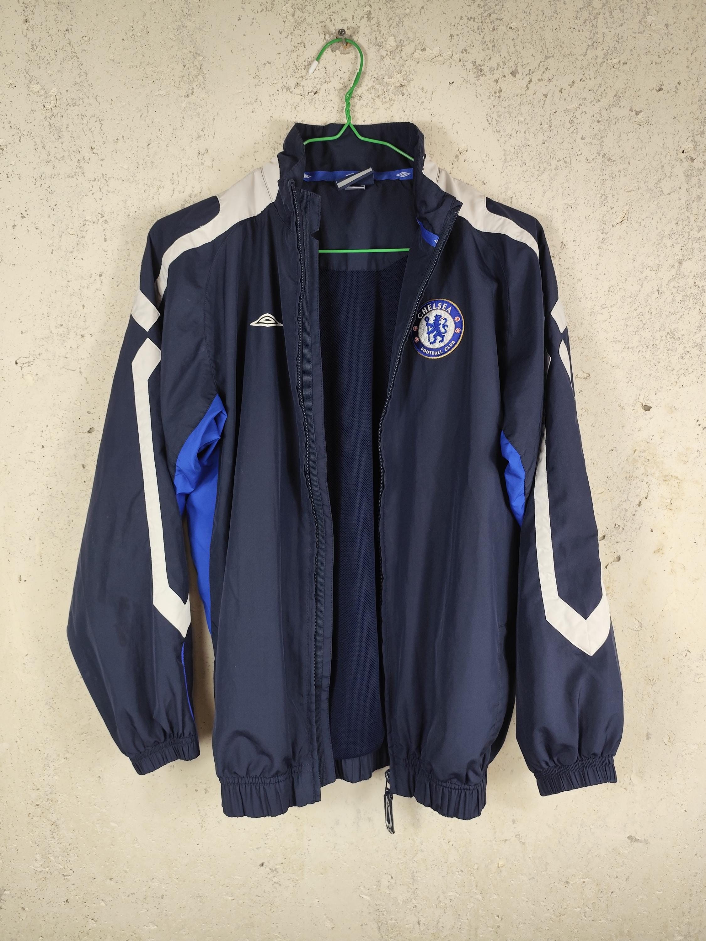 ウェア 00s umbro Chelsea track jacket M navy 2005-07 Chelsea Umbro Track Jacket Navy Blue Size YXL - Etsy Canada