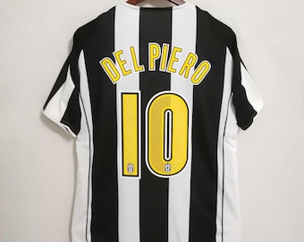 Juventus Del Piero retro thuisshirt 2004 2005