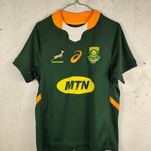 Springboks Asics South Africa Rugby Jersey Size S