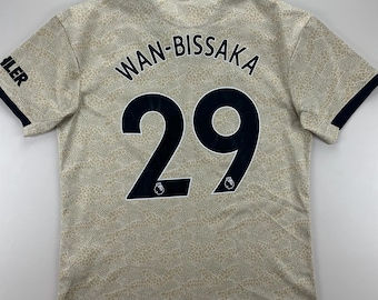 Man Utd 2019-20 #29 Wan-Bissaka Away Jersey Men's Large Size