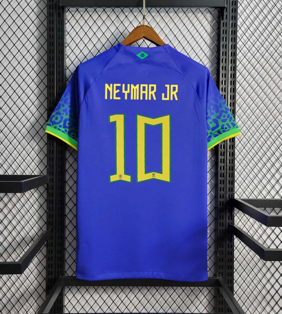 Brazil Neymar Jr 2022 Away Jersey - Etsy