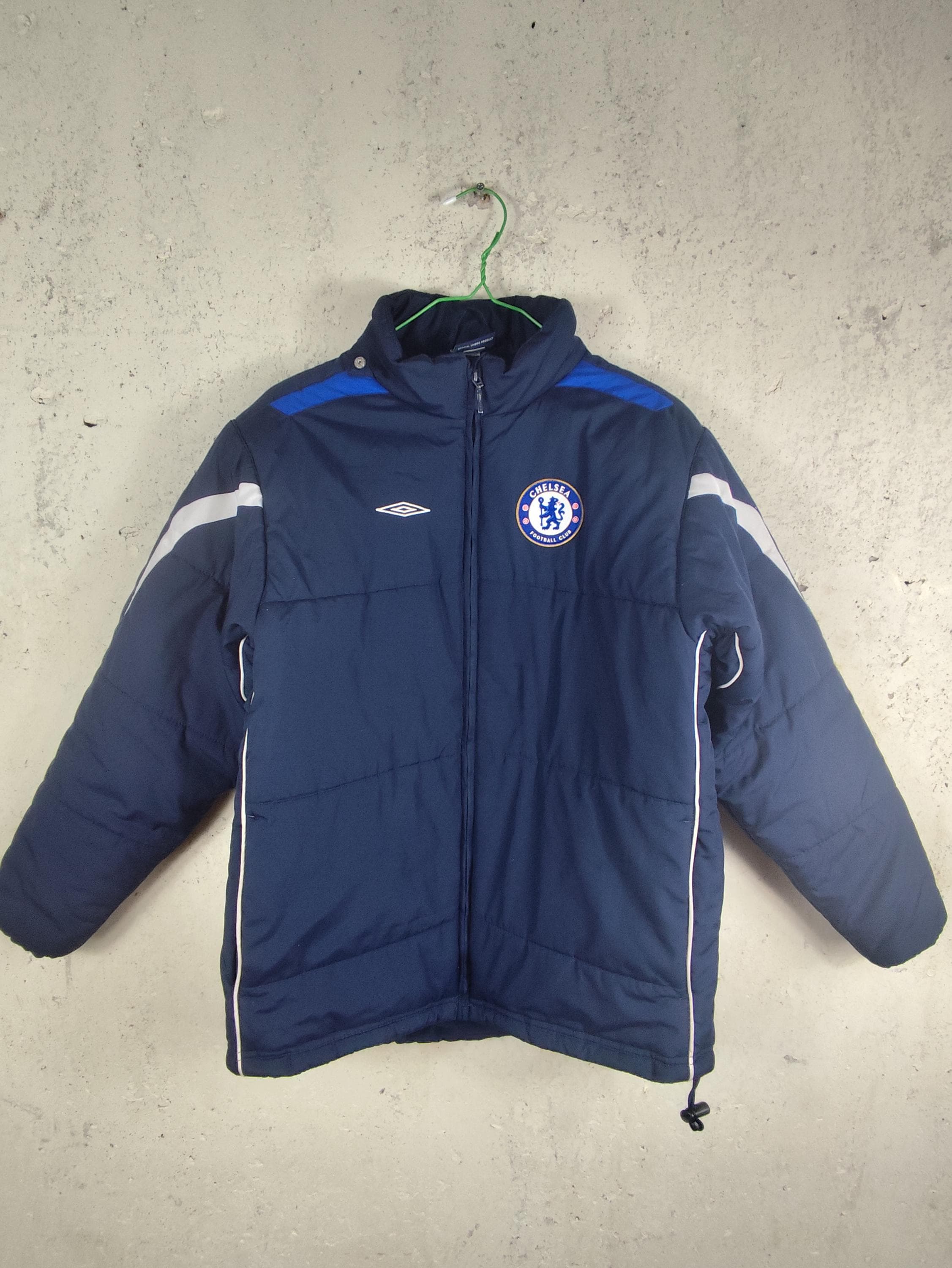 Vintage 2005-06 Chelsea Umbro Padded Bench Coat Kids YXL 158 Cm - Etsy