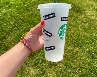 supreme starbucks cup