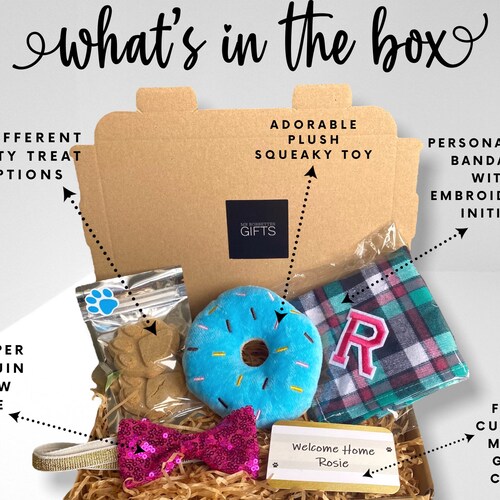 Personalised Dog Birthday Gift Box Dog Birthday Present Etsy UK