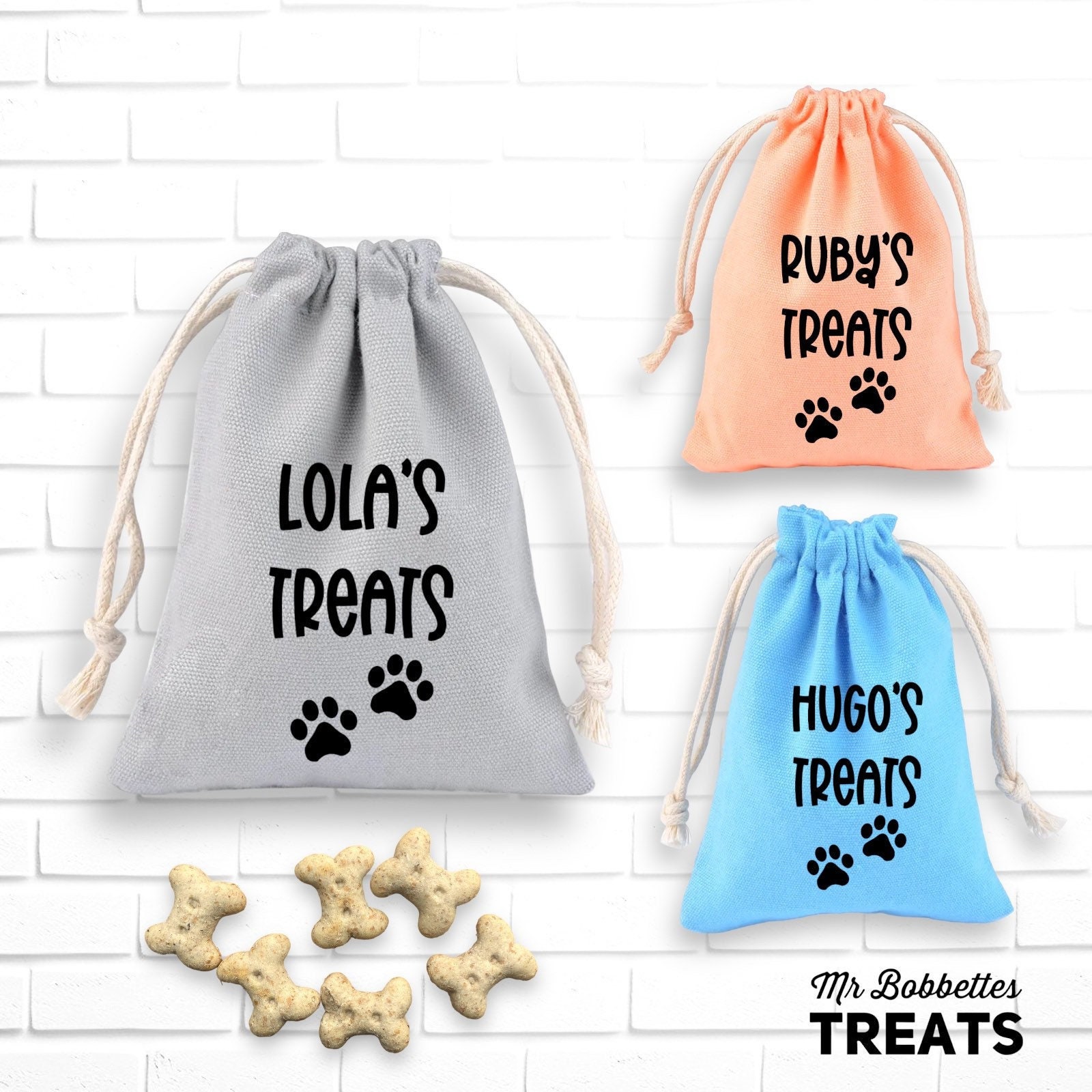 Dog treat gift bags cheap