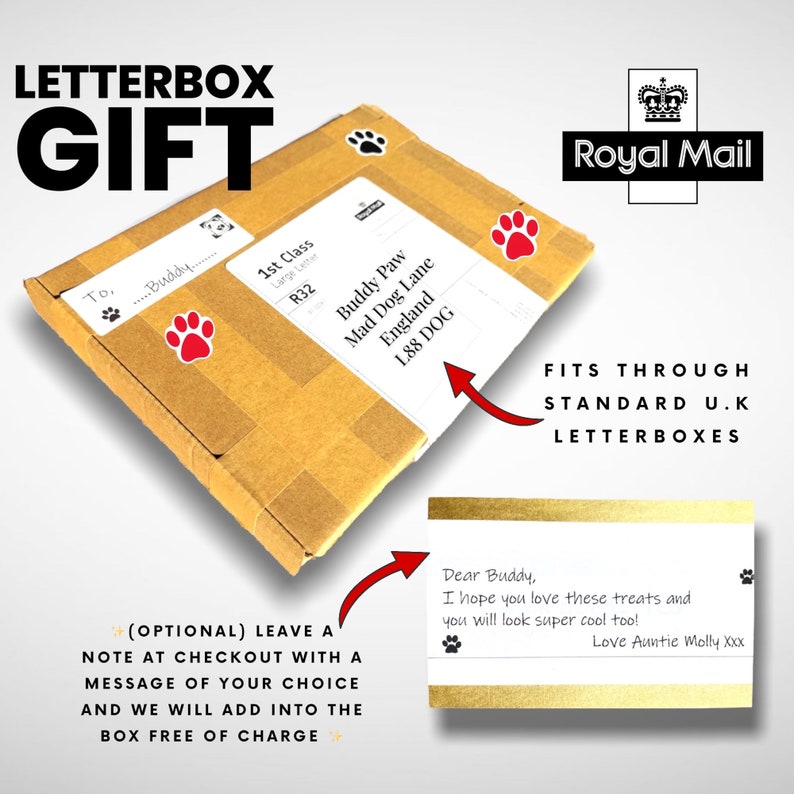 Build Your Own Dog Gift Box Personalised Letterbox Bandana Etsy UK