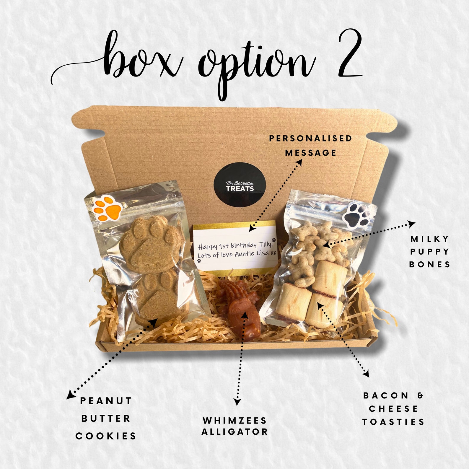 Letterbox Dog Treat Box Puppy Treat Box Dog Treats Box Etsy UK