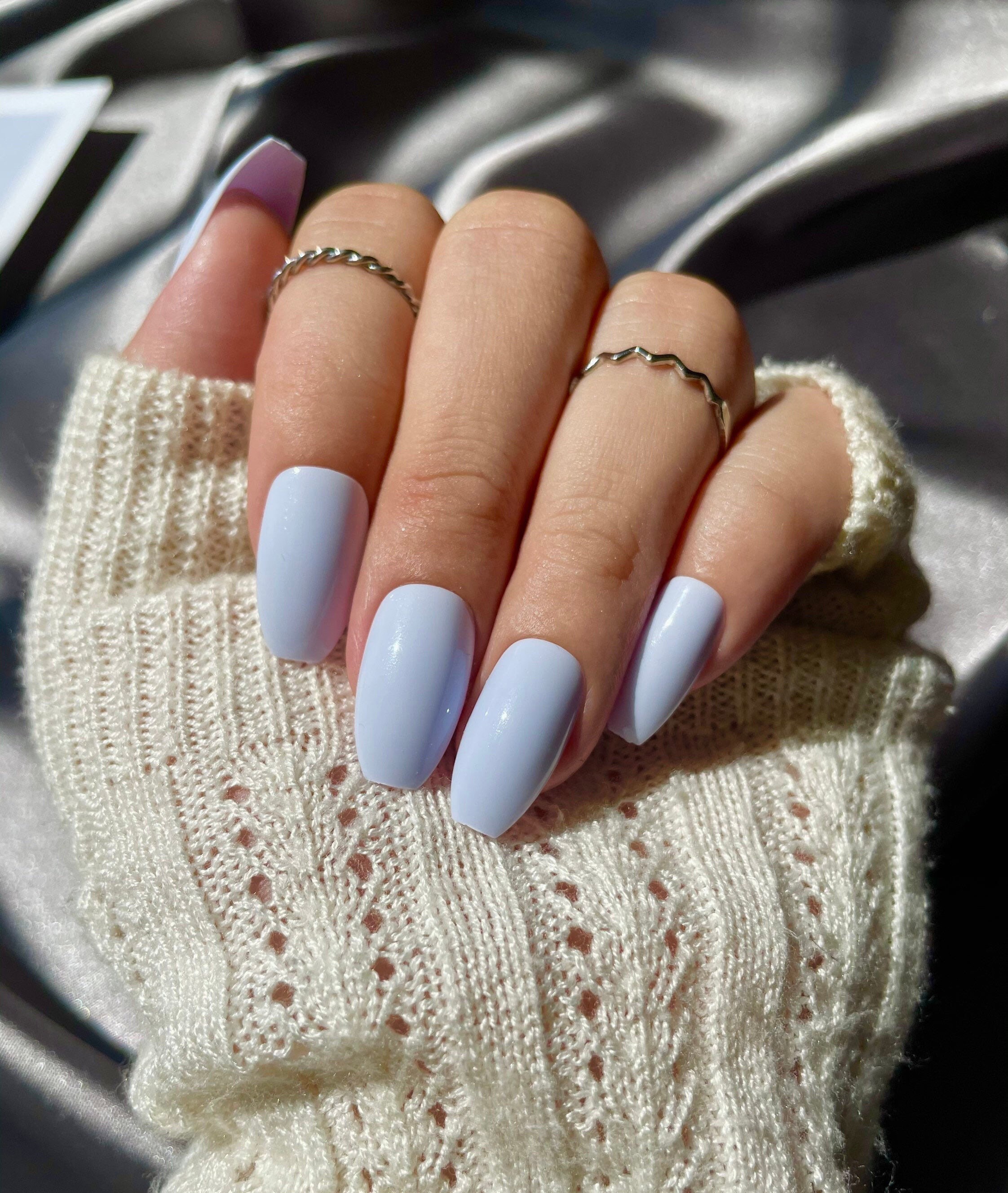 Featured image of post View 27 Short Lavender Light Purple Acrylic Nails Coffin