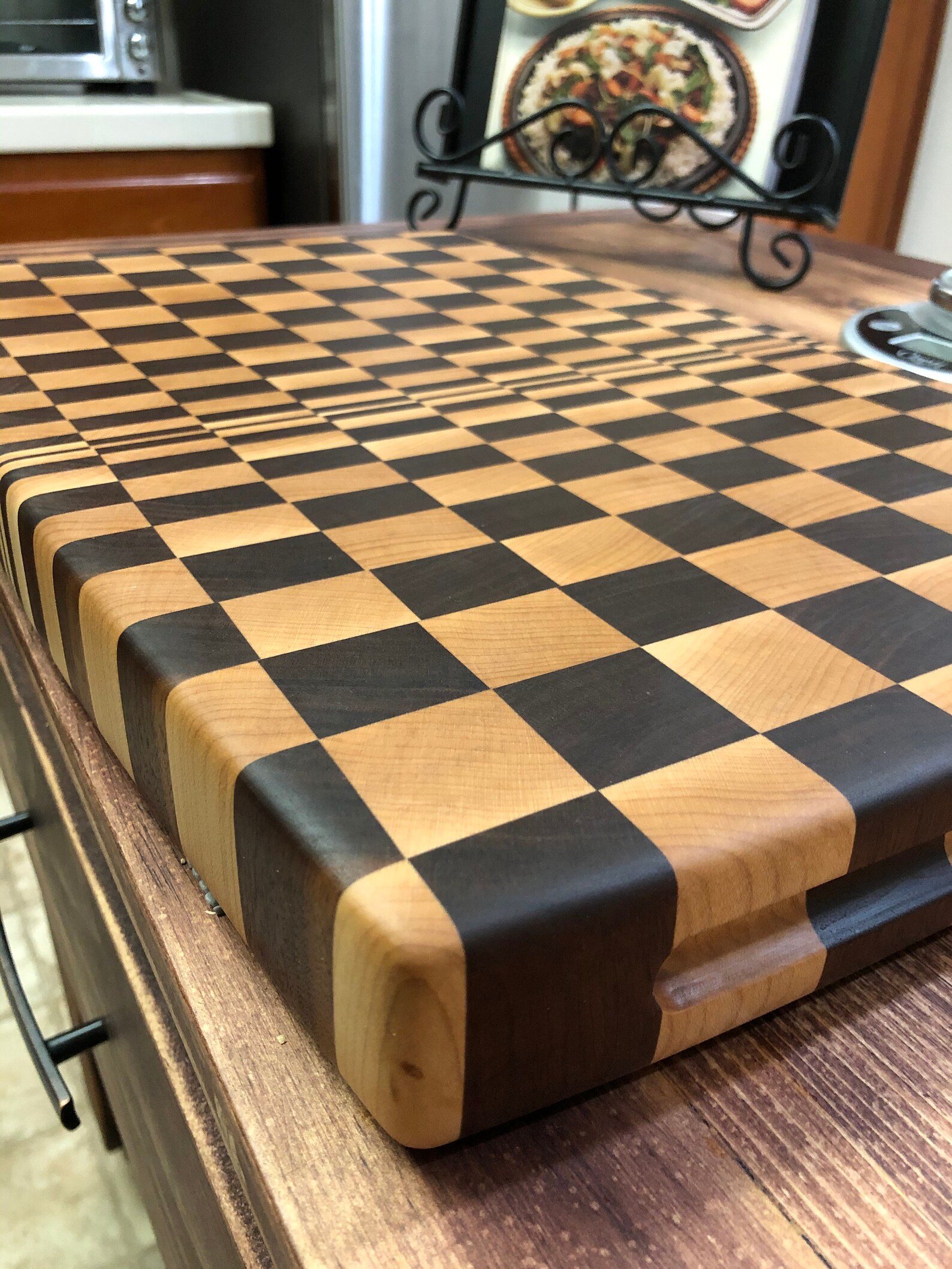 3D Pattern End Grain Cutting Board Etsy