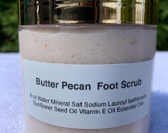 Peeling do stóp z masłem pekanowym