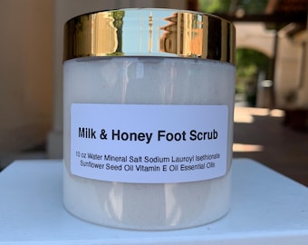 Peeling do stóp Mleko i Miód