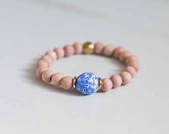 Pulsera de vidrio reciclado ~ Pulsera difusora ~ Aromaterapia ~ Aceites esenciales