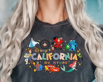 Disneyland California Adventure Comfort Colors Shirt, Disneyland T-shirts, Disneyland California Tees, Family Disney Shirt, Disneyland Shirt