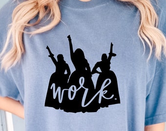 Hamilton Schuyler Sisters Work Comfort Colors Shirt, Alexander