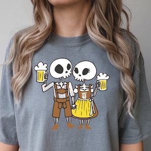 Octoberfest Shirt, Comfort Colors Oktoberfest 2023 Beer Drinking Shirt, Halloween Drinking Squad, Beer Shirt, Funny Octoberfest Group Tshirt