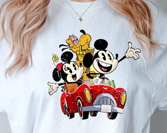 Disney Mickey & Minnie Runaway Railway Nothing Can Stop Us Now Comfort colors Shirt WDW Magic Kingdom Disneyland Family Vacation, mouse gift