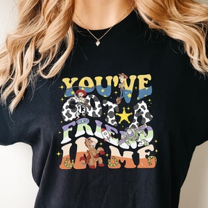 You&#39;ve Got A Friend In Me Toy Story Comfort colors Shirt, Disney Toy Story Shirt, Toy Story Characters Shirt, Disney Family Matching Shirt,