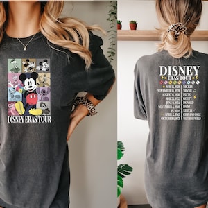 Vintage Disneyland Eras Tour Shirt, Mickey And Friends Comfort Color Shirt, Retro Walt Disneyworld, Disneyland trip, Mickey Eras Tour Shirt