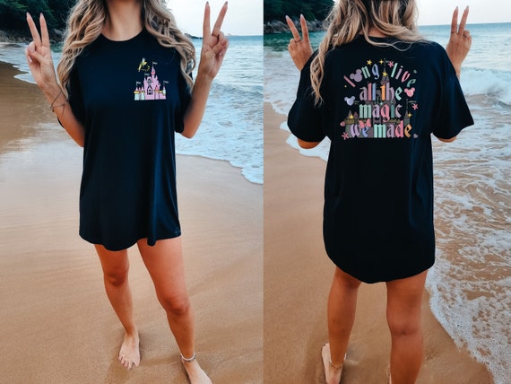 Long Live All The Magic We Made Comfort Colors Shirt, Disney 1971 Shirt, Disney Castle Shirt, Disney Comfort Color Shirt, Tinkerbell Shirts