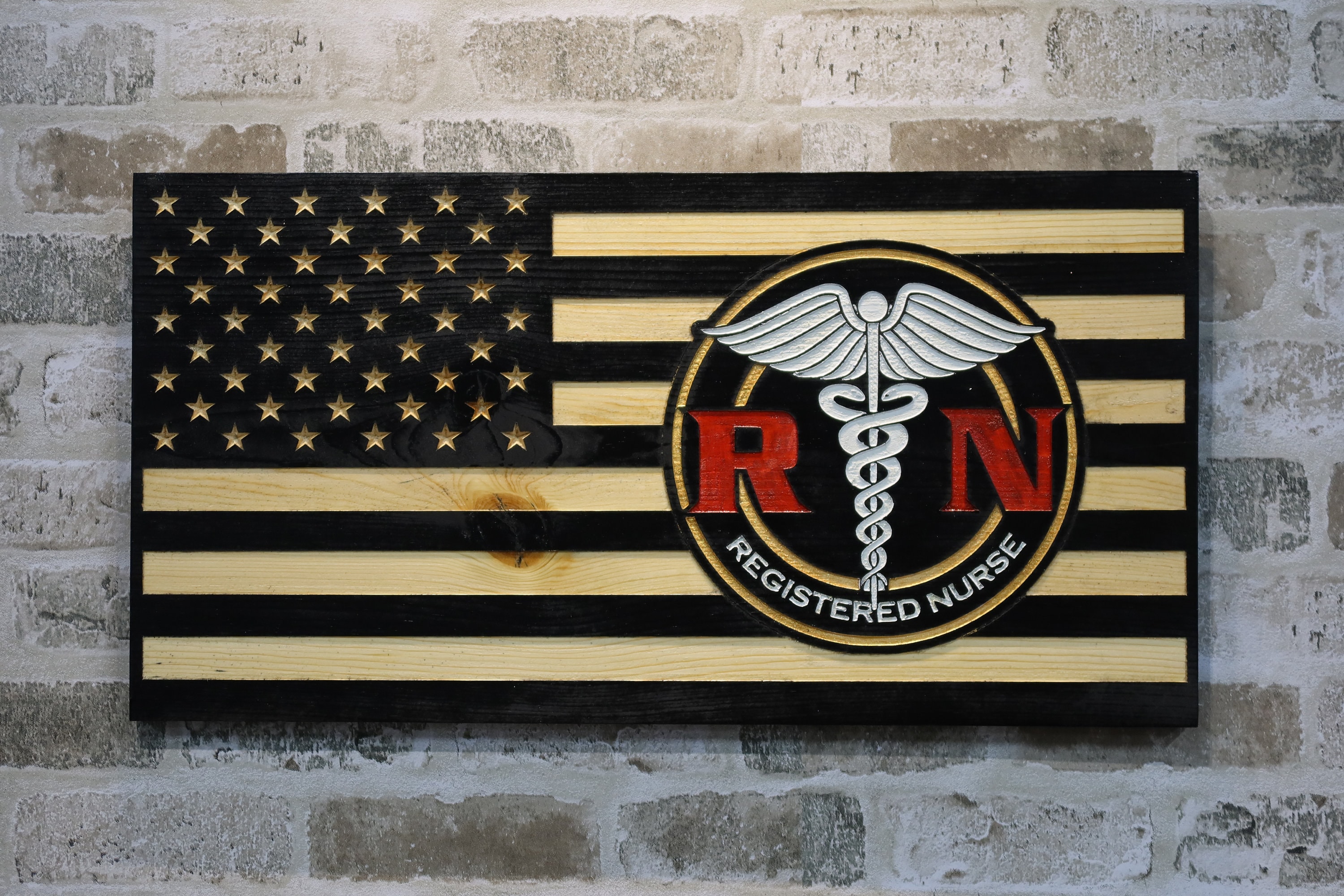 Registered Nurse Flag, RN, American Nurse Flag, Registered