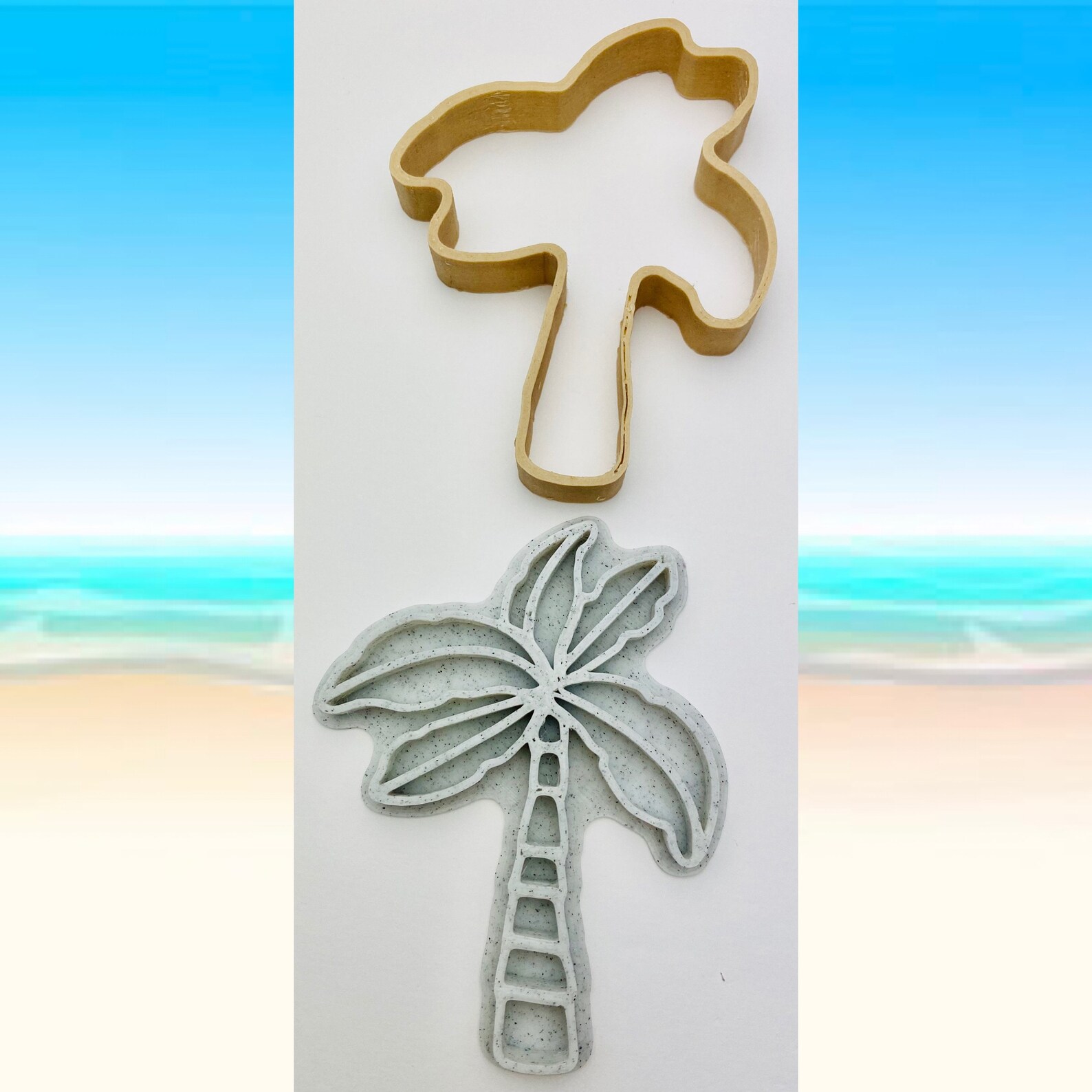Set of 6 Beach Theme Cookie Cutters Etsy UK