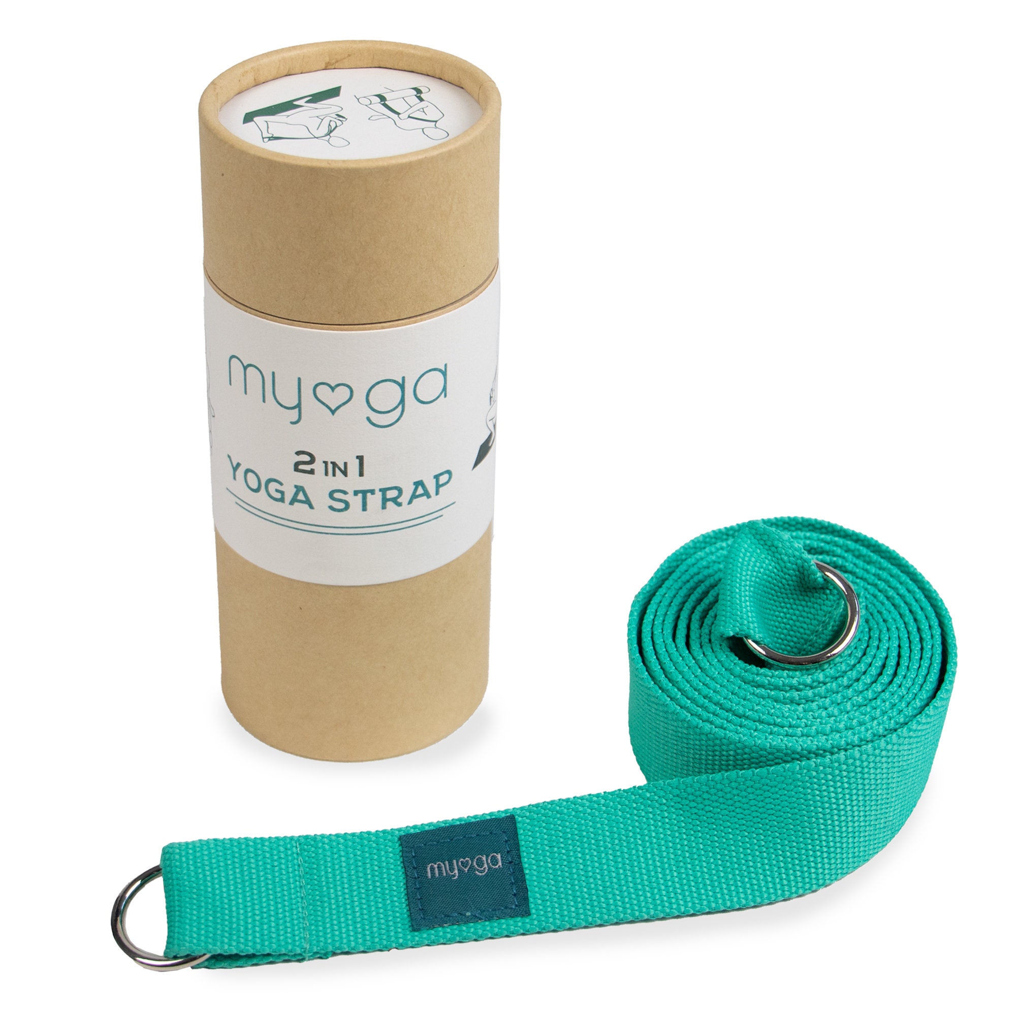 Myga 2 in 1 Yoga Pilates Belt & Sling Royal Blue 
