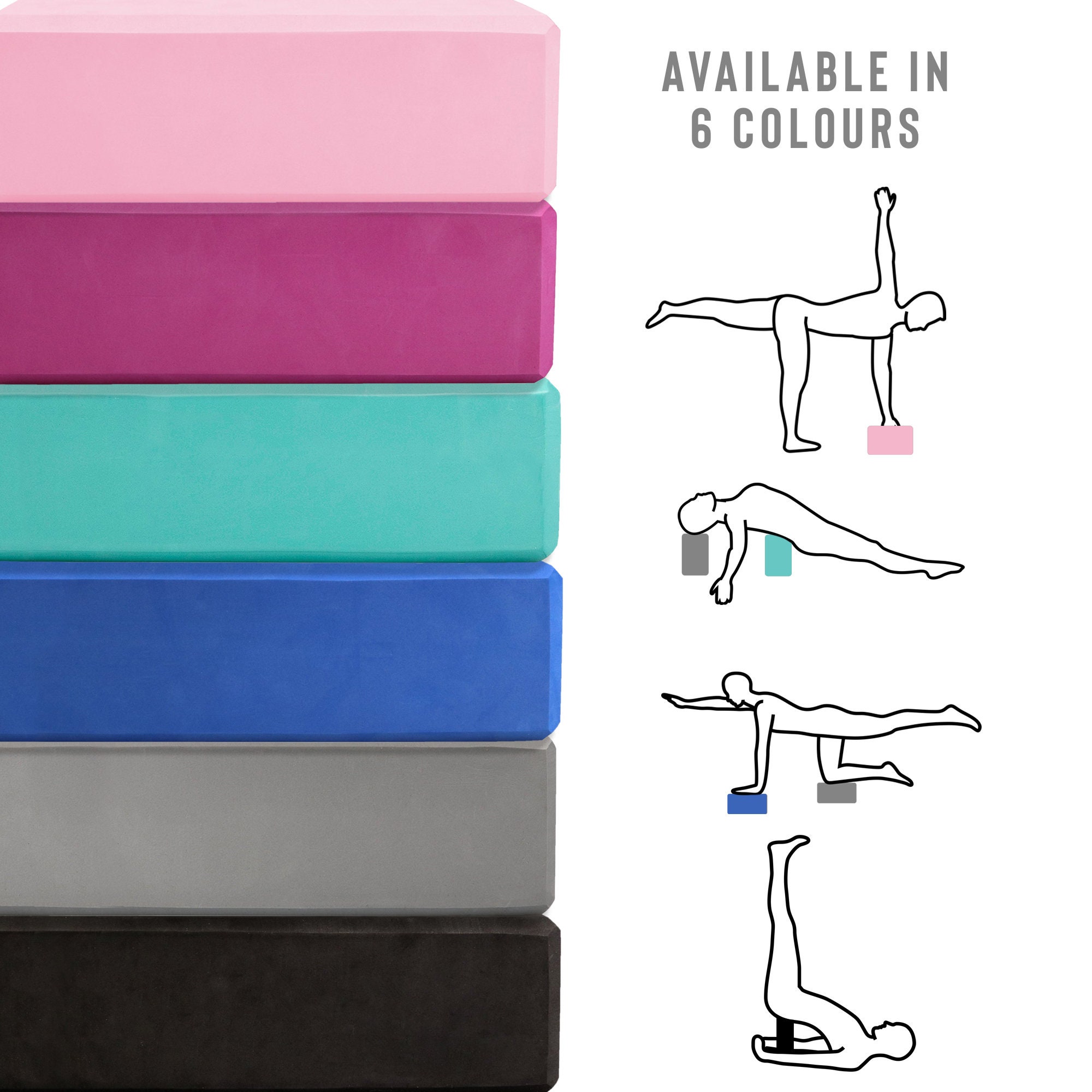 Extra Large Yoga Foam Block EVA Pilates Yoga Prop Foam Etsy UK