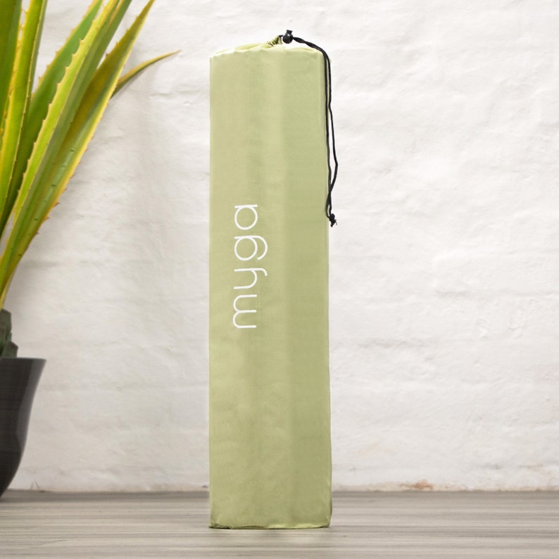 Myga Yoga Mat Bag Carry Bag for Yoga and Pilates Mat Choice of Colour Green