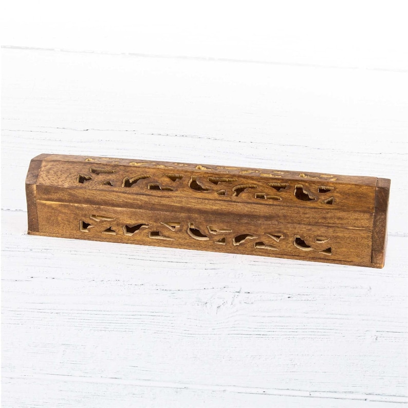 Myga Wooden Incense Box Decorative Cutout