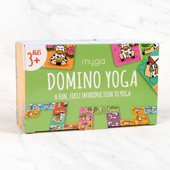 Myga Yoga Dominoes Childrens Matching Domino Game With 8 Yoga Poses for  Exercise & Mindfulness for Kids and Family Fun -  Canada