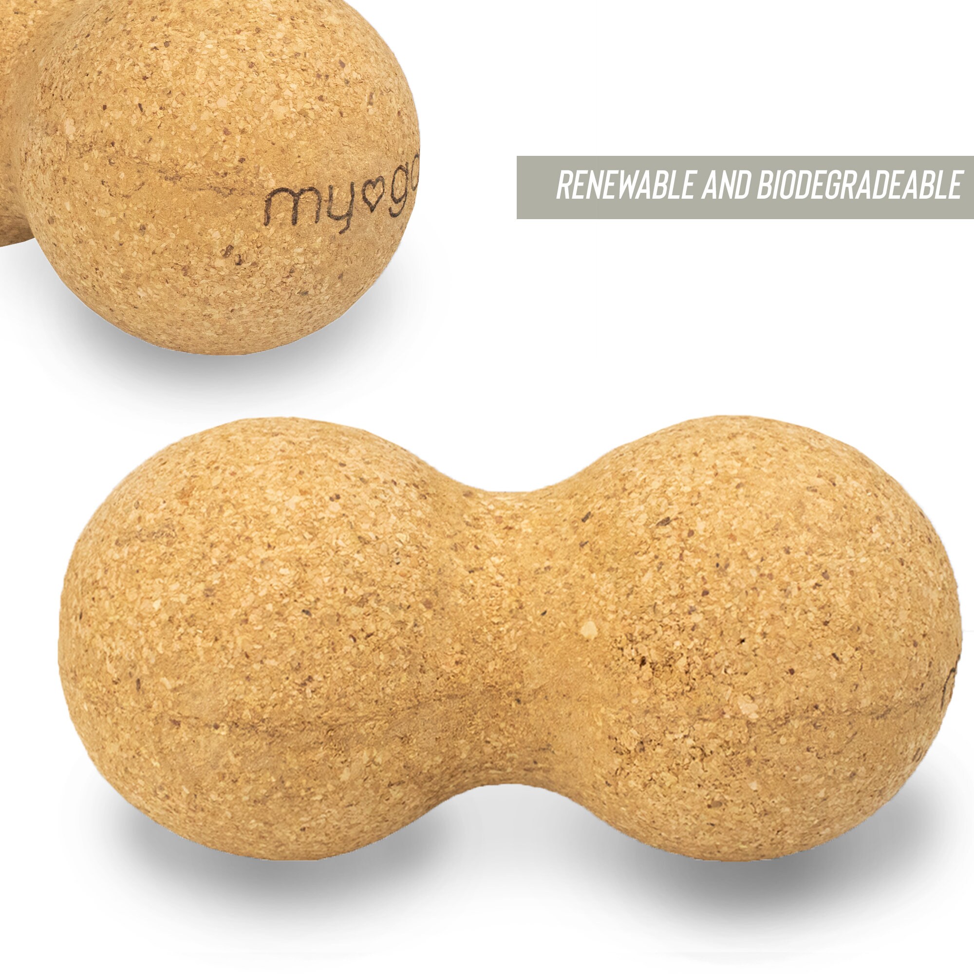 Cork Peanut Roller Cork Massager Cork Peanut Massage Roller Etsy