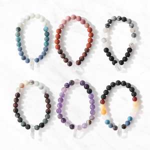 Myga Healing Crystal Bead Bracelet