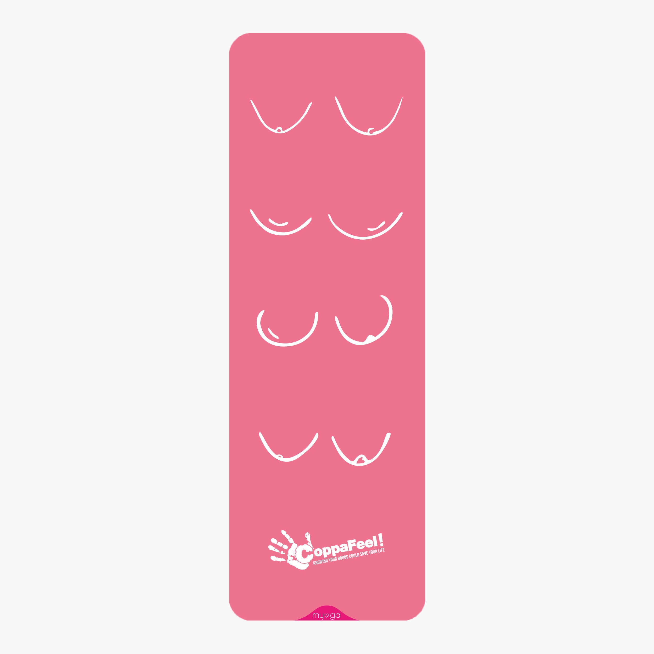 Breast Cancer Awareness Yoga Mats Charity CoppaFeel 6 Etsy