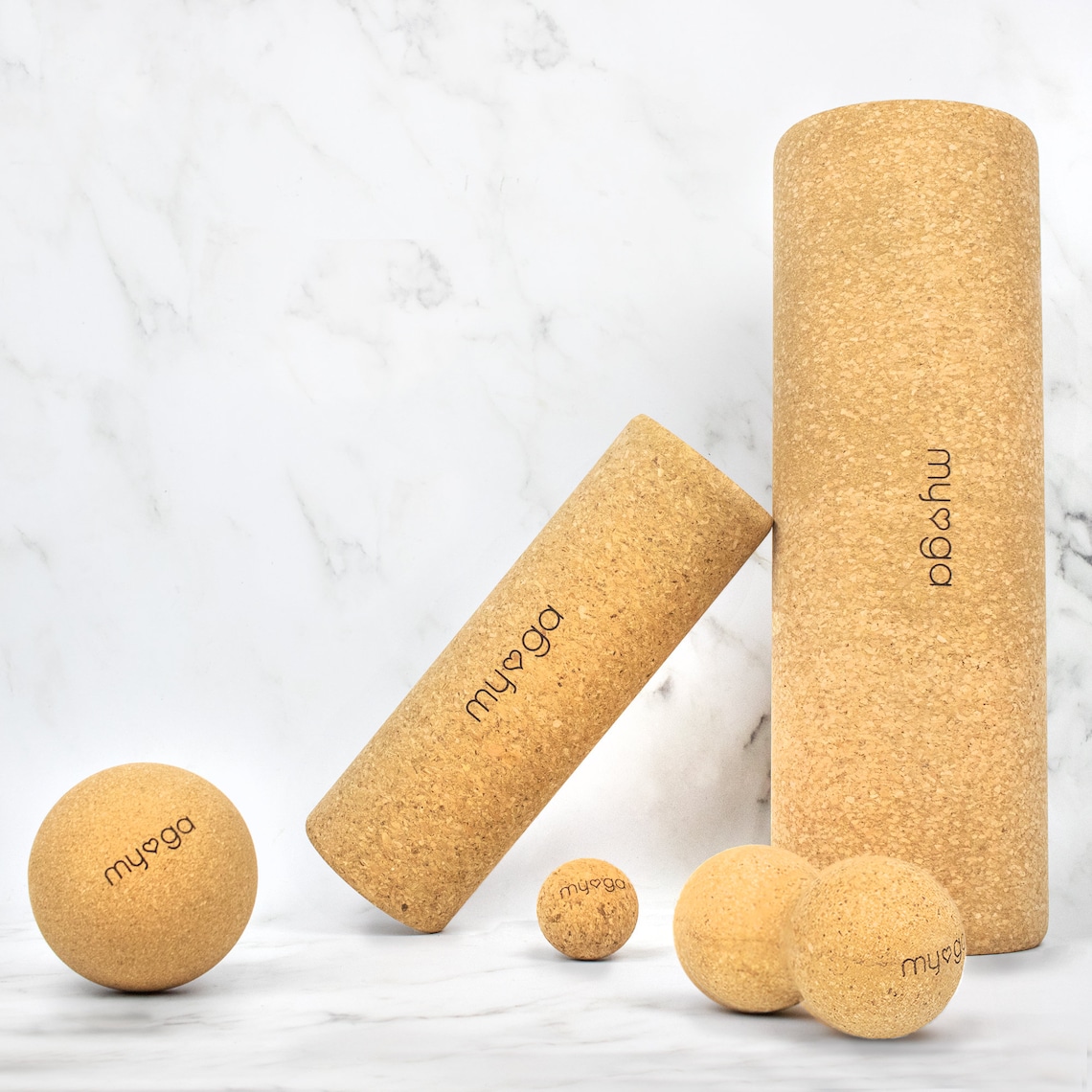 Cork Peanut Roller Cork Massager Cork Peanut Massage Roller Etsy
