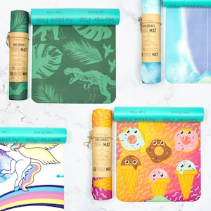 Children's Yoga Mat, Exercise Mat, Yoga Mat For Children, Kids Yoga Mat, Yoga Mat
