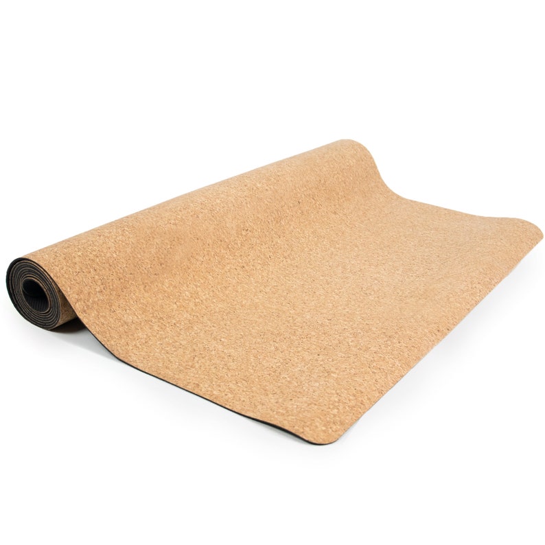 Cork Rubber Yoga Mat Rubber Yoga Mat Made From Natural Cork Etsy.de