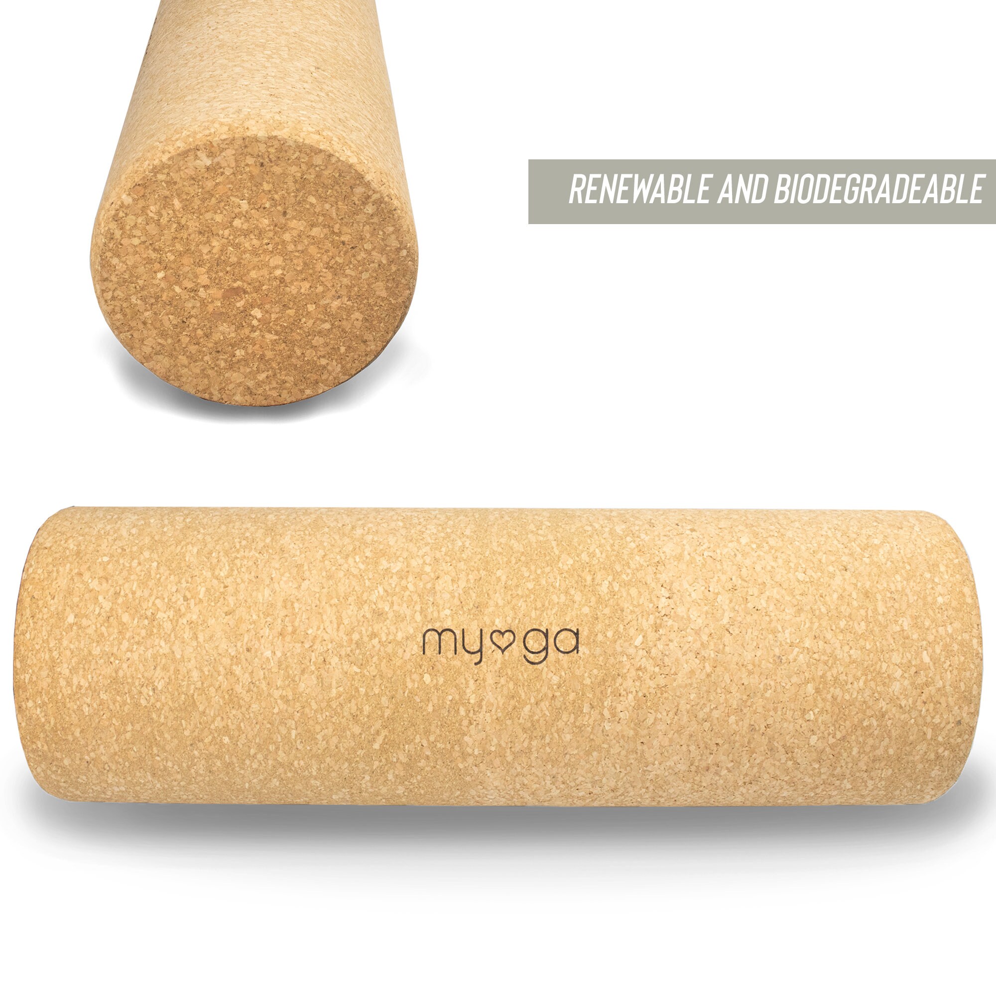 Cork Massager Natural Massage Roller Tall Cork Massager Etsy UK