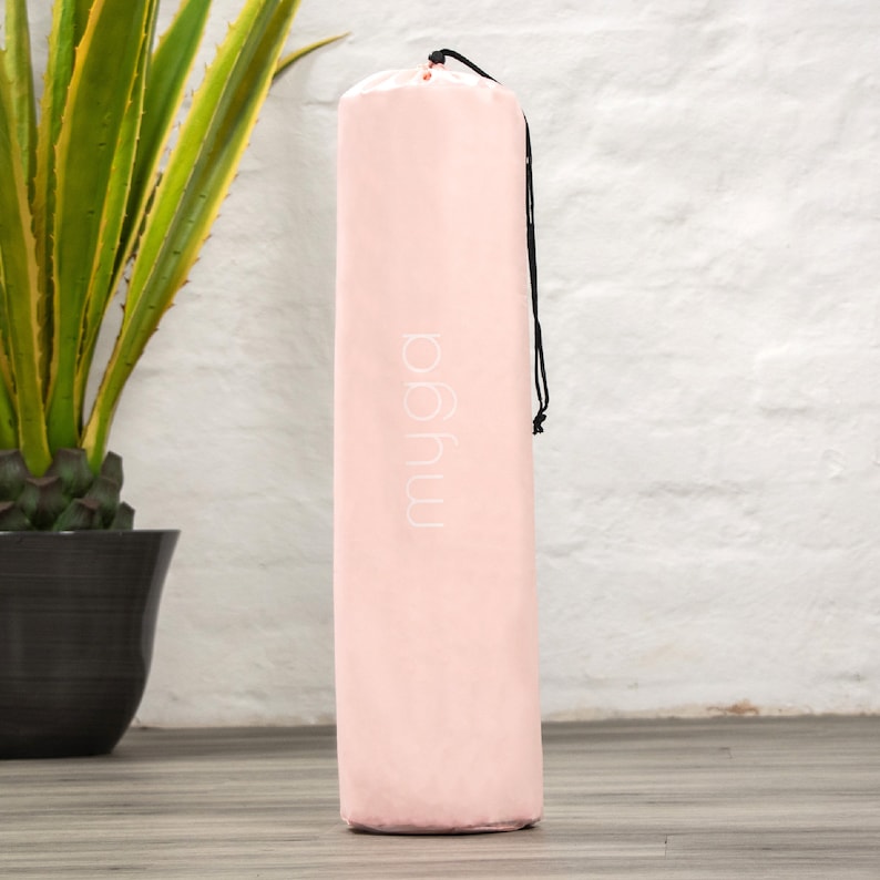 Myga Yoga Mat Bag Carry Bag for Yoga and Pilates Mat Choice of Colour Pink