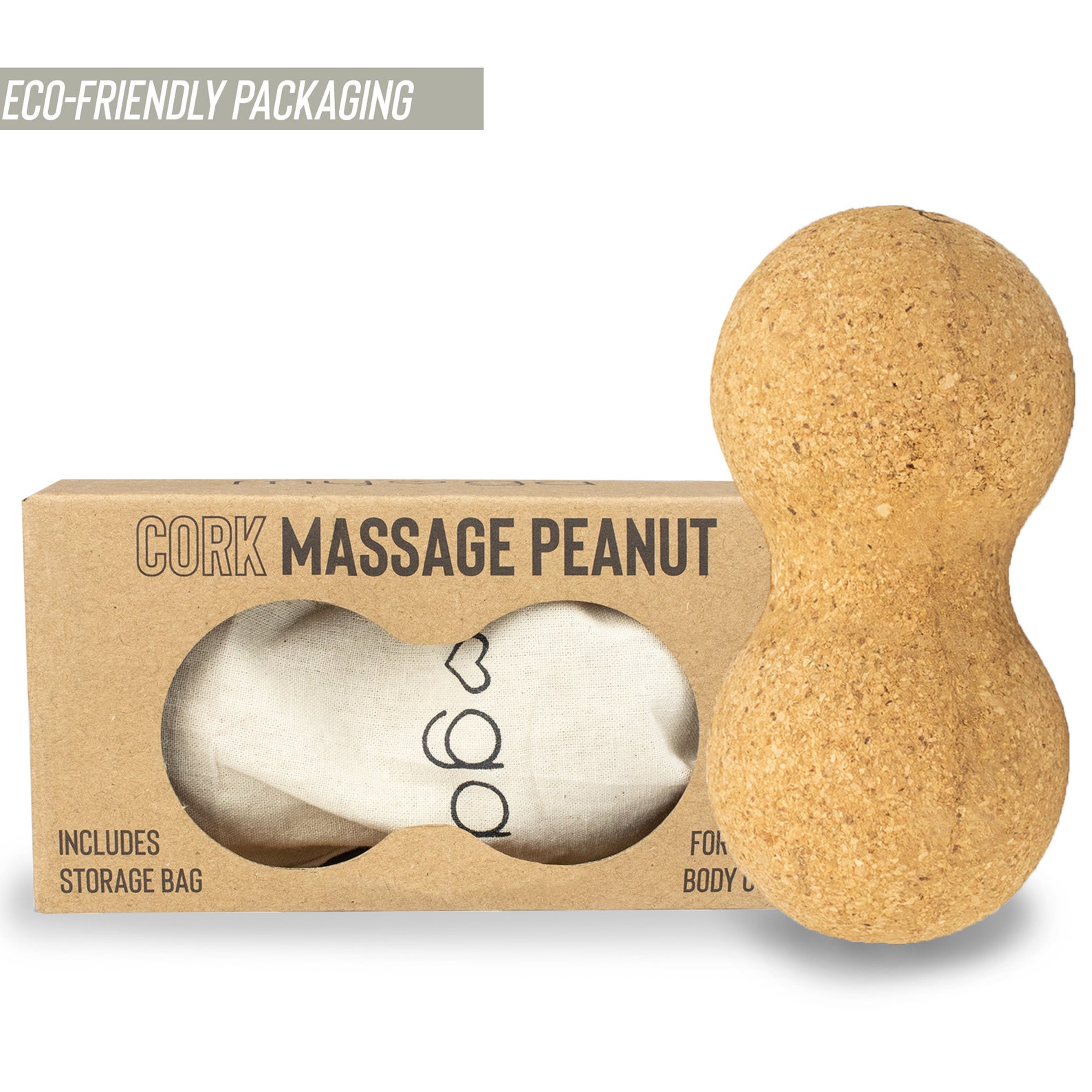 Cork Peanut Roller Cork Massager Cork Peanut Massage Roller Etsy