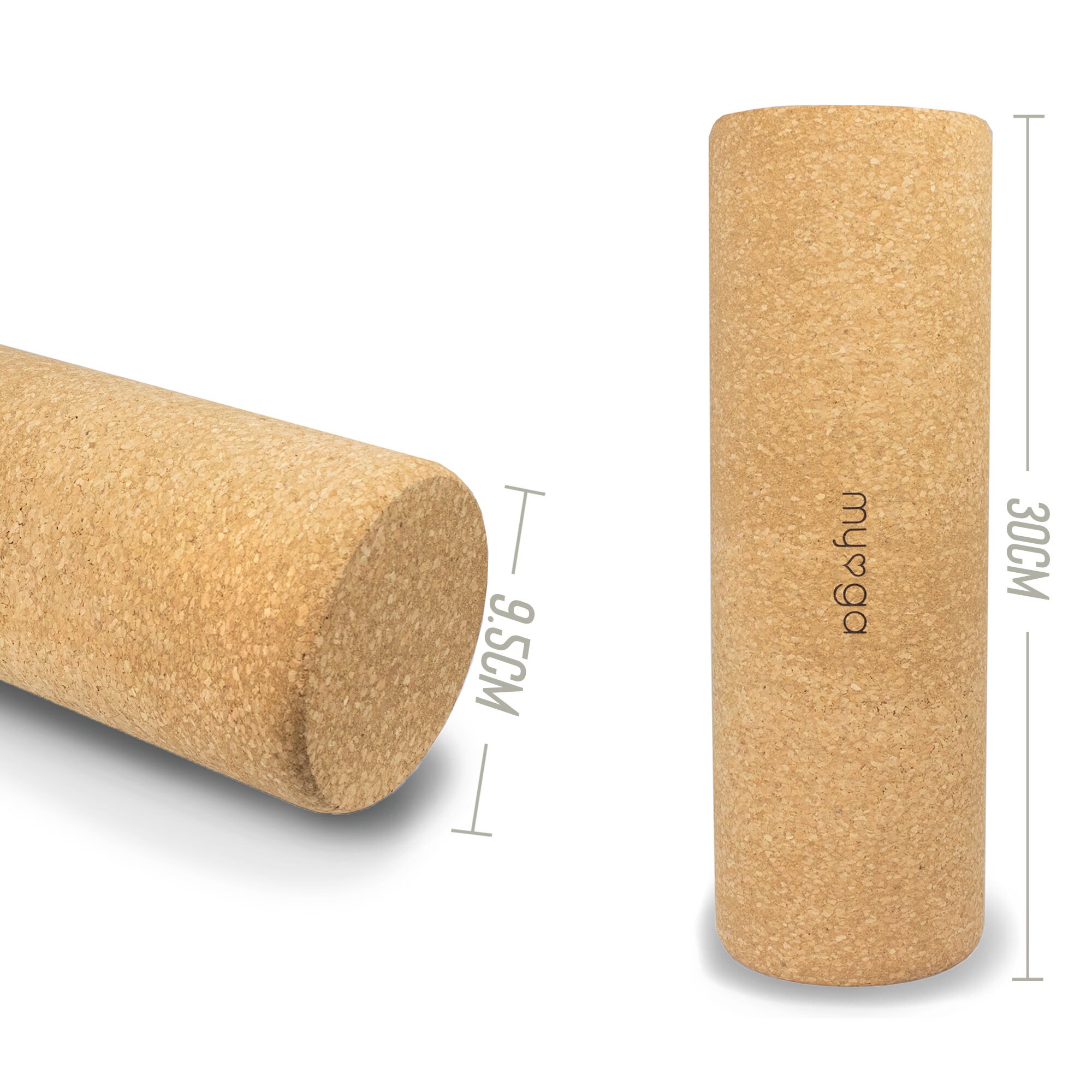 Cork Massager Natural Massage Roller Tall Cork Massager Etsy UK