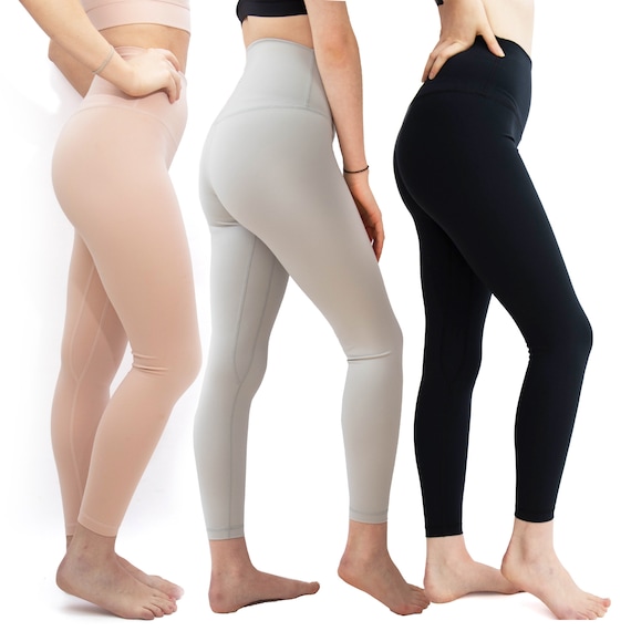 Womens Yoga Pants High Waisted Fitness Workout Full Length Leggings Ladies  Tummy Control Seamless Ultra Stretchy Running Activewear 